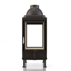 Kachelofeneinsatz Brunner HKD 2.2 Tunnel Drehtür/Drehtür Flachglas 9 KW