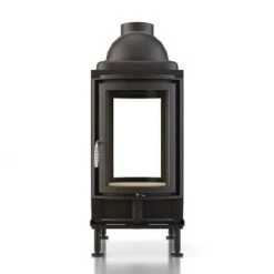 Kachelofeneinsatz Brunner HKD 2.2 Tunnel Drehtür/Drehtür Rund 9 KW