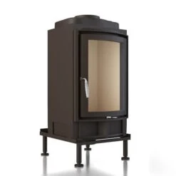 Kachelofeneinsatz Brunner HKD 2.2 K, Drehtür Rund 7 KW