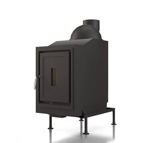 Kachelofeneinsatz Brunner HKD 4.1 Drehtür Gusstür 11 KW 2 Kachelofeneinsatz Brunner HKD 4.1 Drehtür Gusstür 11 KW – Bild 2