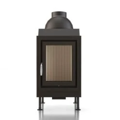 Kachelofeneinsatz Brunner HKD 5.1 Drehtür Flachglas 10 KW