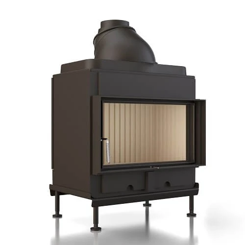 Kachelofeneinsatz Brunner HKD 7 Drehtür Flachglas 9 KW 2 Kachelofeneinsatz Brunner HKD 7 Drehtür Flachglas 9 KW – Bild 2