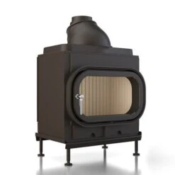 Kachelofeneinsatz Brunner HKD 8 Drehtür Flachglas 9 KW -Angebote Morsø Store SET212701 Left 900x900