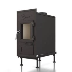 Kachelofeneinsatz Brunner WF 50 (Rost) Einfachglasscheibe 9 KW