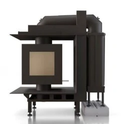 Kachelofeneinsatz Brunner DF 33 Doppelglasscheibe Mit GNF 8 | 6 KW