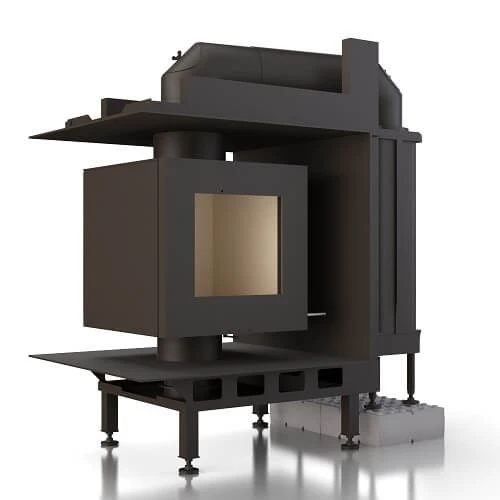 Kachelofeneinsatz Brunner DF 33 Doppelglasscheibe Mit GNF 8 | 6 KW 2 Kachelofeneinsatz Brunner DF 33 Doppelglasscheibe Mit GNF 8 | 6 KW – Bild 2