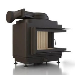 Kachelofeneinsatz Brunner HKD 11 Eck, Drehtür 9 KW -Angebote Morsø Store SET213076 Left 900x900