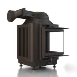 Kachelofeneinsatz Brunner HKD 12 Eck, Türanschlag Links/rechts 9 KW -Angebote Morsø Store SET213082 Left 900x900