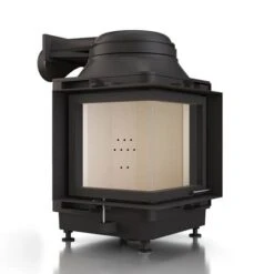 Kachelofeneinsatz Brunner HKD 12 Eck, Türanschlag Links/rechts 9 KW