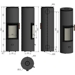 Kaminofen Cera Design Solitherm 6 KW Speicherofen RLU -Angebote Morsø Store SOLITHERM1m94P6ROIJDWM 900x900