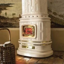 Kaminofen Sergio Leoni Viennese L/A 14,6 KW Speicherofen -Angebote Morsø Store Sergio Leoni Viennese LA detail 2 900x900