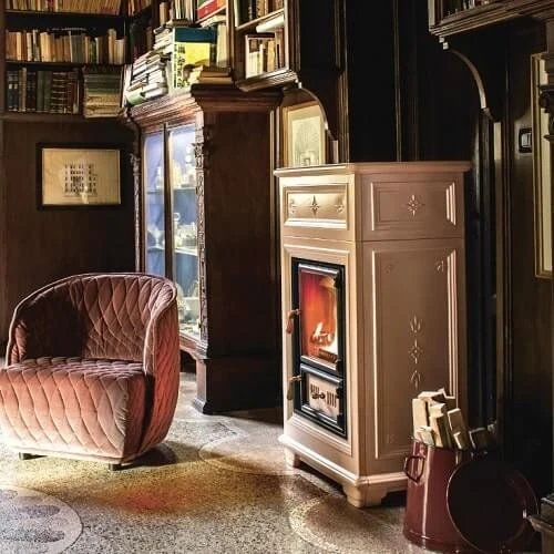 Kaminofen Sergio Leoni Sissy L/A E 9 KW Speicherofen 2 Kaminofen Sergio Leoni Sissy L/A E 9 KW Speicherofen – Bild 2