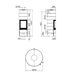 Kaminofen Spartherm Ambiente A4 H2O 8 KW -Angebote Morsø Store Spartherm Kaminofen Ambiente A4 H2O Tech 900x900