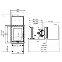 Kachelofeneinsatz Leda Turma H80 W HL 12/13 KW Wasserführend 8 Kachelofeneinsatz Leda Turma H80 W HL 12/13 KW Wasserführend -Angebote Morsø Store TURMA W HL Hinterlader techn 900x900