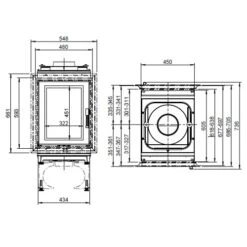 Kachelofeneinsatz Leda Turma H80 DS 10/12/13 KW 5 Kachelofeneinsatz Leda Turma H80 DS 10/12/13 KW -Angebote Morsø Store Turma ds h80 ds 900x900