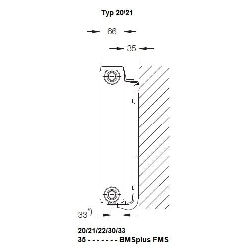 Heizkörper Komplett Set Buderus Logatrend VCM-Profil Typ 20 - Flachheizkörper 3 Heizkörper Komplett Set Buderus Logatrend VCM-Profil Typ 20 - Flachheizkörper – Bild 3