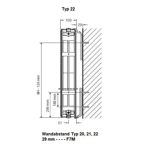 Heizkörper Komplett Set Buderus Logatrend CV-Plan Typ 22 - Flachheizkörper 2 Heizkörper Komplett Set Buderus Logatrend CV-Plan Typ 22 - Flachheizkörper – Bild 2