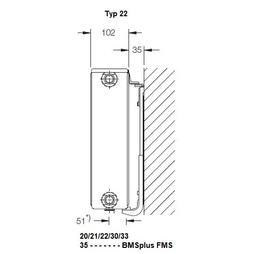 Heizkörper Komplett Set Buderus Logatrend VCM-Profil Typ 22 - Flachheizkörper 3 Heizkörper Komplett Set Buderus Logatrend VCM-Profil Typ 22 - Flachheizkörper – Bild 3