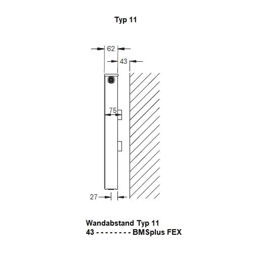 Heizkörper Komplett Set Buderus Logatrend VC-Profil Typ 11 - Flachheizkörper 6 Heizkörper Komplett Set Buderus Logatrend VC-Profil Typ 11 - Flachheizkörper – Bild 6