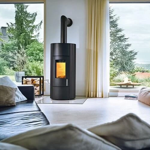 Kaminofen Wodtke CEO Water+ 8 KW Wasserführend 2 Kaminofen Wodtke CEO Water+ 8 KW Wasserführend – Bild 2