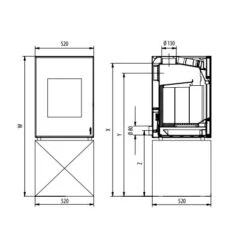 Kaminofen Wodtke Hot Box 2000 | 7 KW Raumluftunabhängig 16 Kaminofen Wodtke Hot Box 2000 | 7 KW Raumluftunabhängig -Angebote Morsø Store hot box 2000 tech 900x900