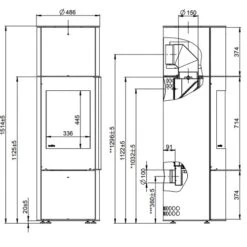 Kaminofen Wodtke Porto Largo 5 KW Raumluftunabhängig 6 Kaminofen Wodtke Porto Largo 5 KW Raumluftunabhängig -Angebote Morsø Store wodtke porto largo tech 900x900